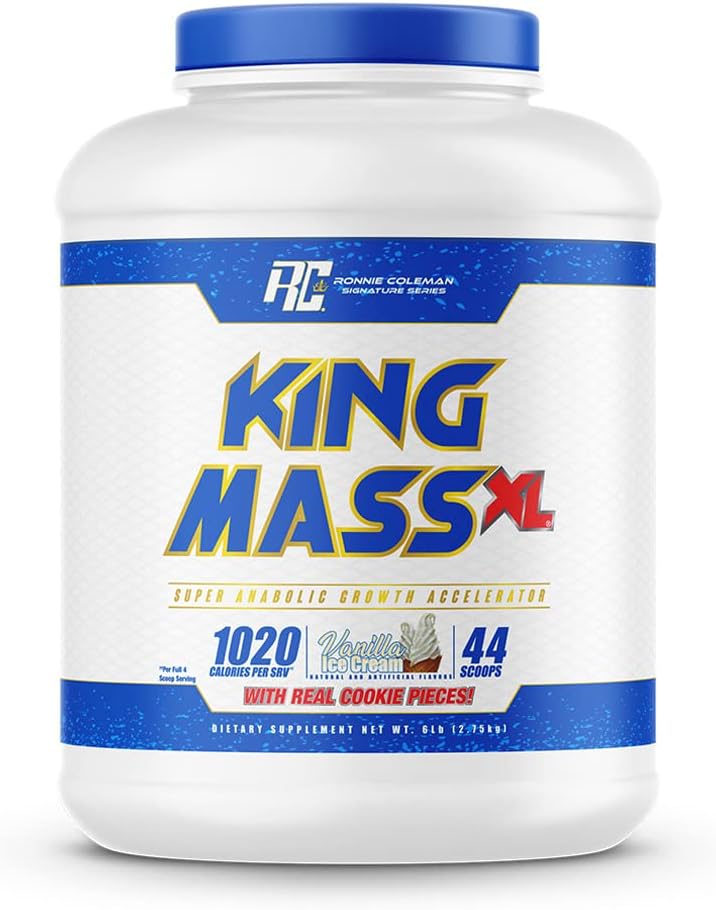 Ronnie Coleman Signature Series King Mass XL, Vanilla Ice Cream, 2.75 kg