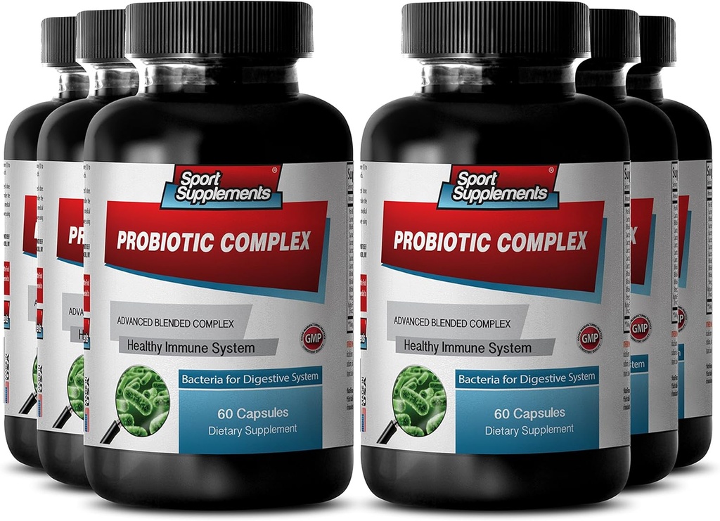 Probióticos orales Gran Salud Oral - Complejo Probiótico - Mejora el Mood, Suplemento Probiótico, Píldoras Probióticas, Probióticos Orales para Dientes y Gums, Probióticos Orales para Respiración Mal - 6B 360 cápsulas