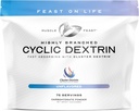 Muscle Feast Highly Branched Cyclic Dextrin Premium Pre-Workout o suplemento post-Workout, Desflavorado, 5lbs