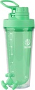 Takeya Protein Shaker - Botella de plástico libre de BPA con tapa de apalancamiento resistente - fácil carga para el gimnasio &amp; Más - Lavavajillas-Safe &amp; Reutilizable - 24 oz, Pistachio Green