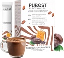 Saber más Cerebro Purest Electrolyte Chocolate Cordyceps Powder Packets – Hidratación entera de alimentos - Cacao fermentado y Saltas de mar solar para el equilibrio de electrolito final