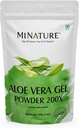 Aloe Vera Gel Powder 200x por mi Nature ← Natural and Pure TEN Aloe Barbadensis TENIDO 100g (3.5oz) TEN Altamente Concentrado (200x) ANTE Apoyo Digestivo TENIDO Apropiado para formulaciones cosméticas