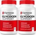 NutraRize (2 Pack) Glynovax Pills, Glynovax Glycogen Support Formula, All Natural Supplement to Maintain Healthy Stable Levels, Official Glyno Vax Reviews (120 cápsulas)