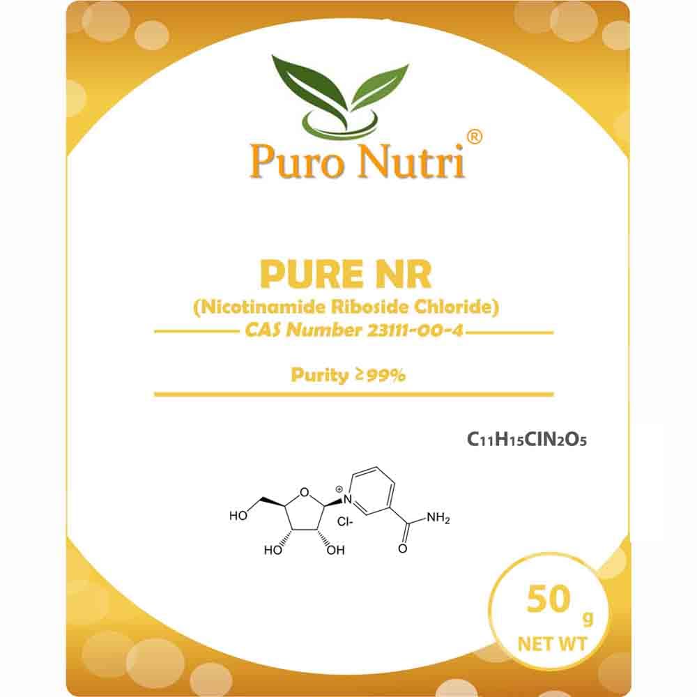 Puridad ultra pura 99% Nicotinamide Riboside Chloride Powder CAS Number23111-00-4 NAD+ Boosting NR Supplement