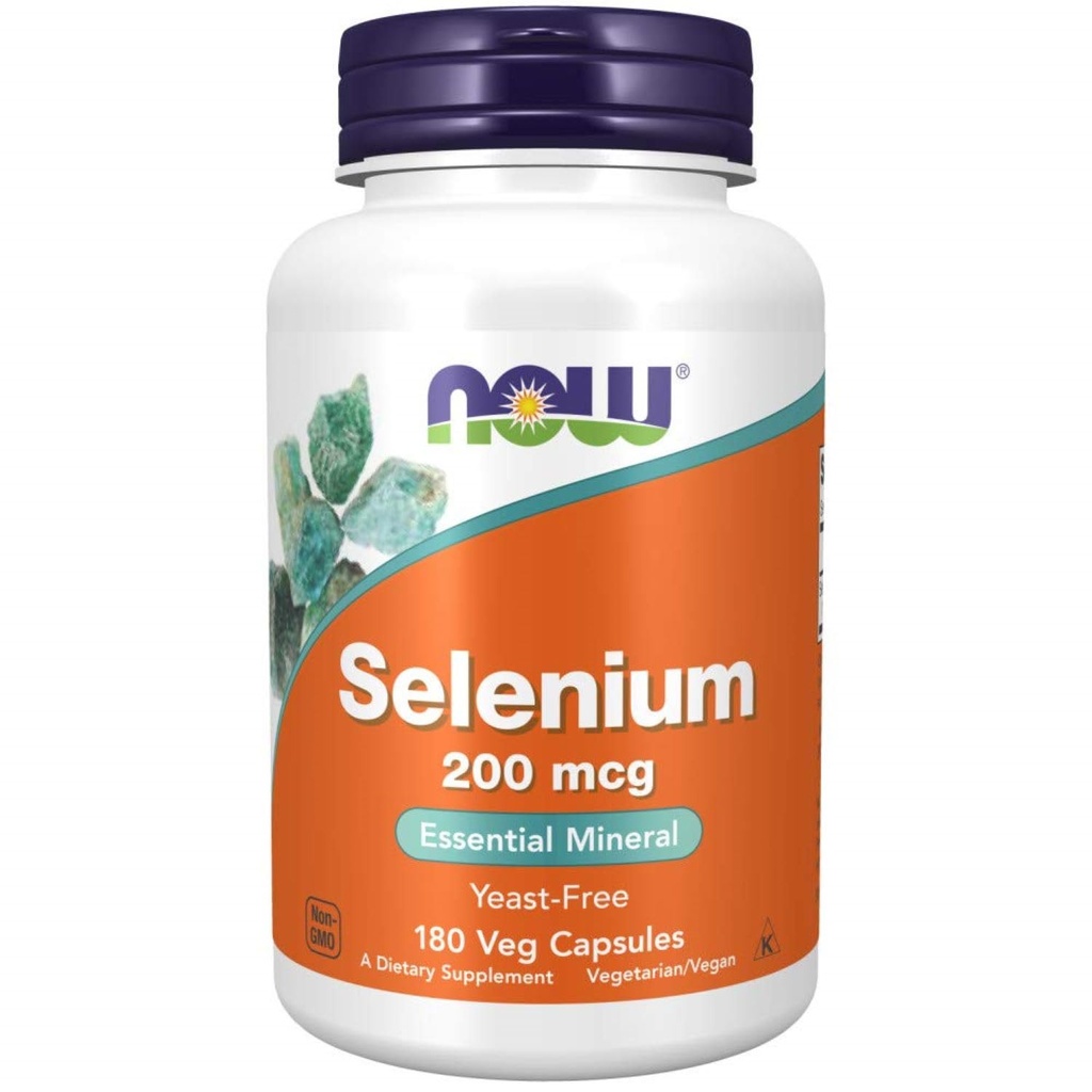 AHORA Comida Selenium 200 mcg VCaps, 180 ct