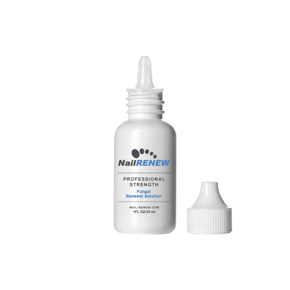 NailRENEW Antifungal - Tratamiento de hongos funcionales para hongos, decolorados o frágiles (1 botella)