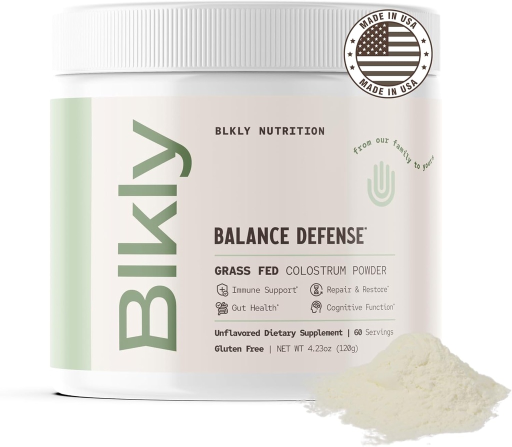 Colostrum Suplemento Polvo para Gut Health, Immune Support, Muscle Recovery & Wellness  Natural IgG Puro Bovine Colostrum Superfood, Unflavored, 60 Servings