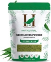HC Natural Neem Leaves Powder, 227 Grams (1/2 lb)