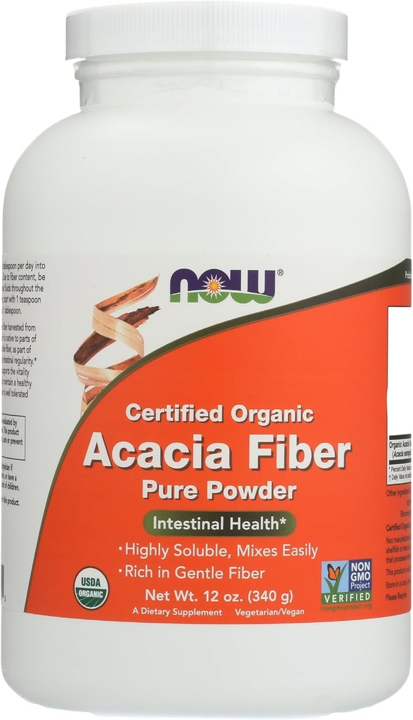 AHORA Alimentos - Acacia Fibra Polvo Orgánico - 12 oz