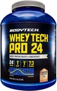 BODYTECH Whey Tech Pro 24 Protein Powder - Protein Enzyme Blend with BCAA's to Fuel Muscle Growth & Recuperación, Ideal para el edificio del músculo post-Workout - Strawberry Shortcake (5 libras)