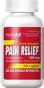HealthA2Z® Extra Strength Pain Relief ← Acetaminophen 500mg Silencio Contiene No Aspirin ← Fever Reductor de Dolor Silencioso (500 Conde (Pack of 1))