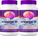 NutraRize (Pack of 2 Synaptic XR – Daily Support Capsules with a Balanced Blend for Focus, Sharpness, and Everyday Performance Tortura Easy-to-Take Pills for Daily Wellness (120 Capsules)