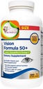 Equate Vision Formula 50+ Lutein, Zeaxanthin &amp; Omega-3, 300 Softgels + Crear Pegatina