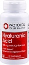 PROTOCOLO PARA LA VIDA BALANCE Ácido Hialurónico - 100 mg Ácido Hialurónico - Esquía &amp; Soporte Conjunto - Suplemento Ojo - No GMO &amp; Kosher - 60 Caps de Veg