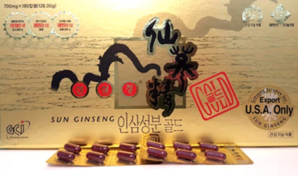 Sun Ginseng Gold por Ginseng Science (30 Blisters)