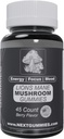 Siguiente Gummies 45-Count Lion's Mane Mushroom Gummies - Natural Berry-flavored Gummy Suplementos para el Boosting Mood, Energía & Focus, Vegan, No GMO, 100.0 miligramos