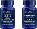 Super Ubiquinol CoQ10 con soporte mitocondrial mejorado &amp; Vitamina D3 125 mcg (5000 UI), Bone Health