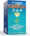 vGlucoflex Omega 3-6-9, Omegas de EPA/DHA Fish Oil for Joint Health, 30 porciones