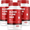 LIVORKA (3 Pack Blood Flow Max, Blood Flow Max Capsules, Blood Flow Max Blood Support, BloodFlow Max, Blood Flow Capsules for Generall Wellness, Blood Flow Max Pills, 90 cápsulas para 3 meses