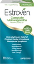 Estroven Complete + Ashwagandha Multi-Symptom Menopause Suplemento para Mujeres - 60 Ct. - Ingredientes de Probación Clínica Proveer Alivio de la Menopausa &amp; Sudaderas de la noche + Hot Flash Relief* - Drug-Free &amp; Non-GMO