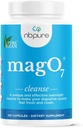 nbpure MagO7 - Natural Colon Cleanse & Detox - Occasional Constipation Relief, Stool Softening, " Bloating Support for Men ' Women - Ozonated Magnesium Oxide, 100 Capsules