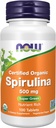 AHORA Suplementos, Espirulina orgánica 500 mg con vitaminas, minerales y GLA (ácido gamma-leninista), 100 tabletas
