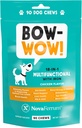 NuevaFerrum Bow Wow TENIDO 18-en-1 Multifuncional con Iron Suplemento para Perros TENIDO Apoyo a la Sangre para la Anemia TEN Glucosamine ANTE Probióticos TEN Antioxidantes ANTE Chicken Flavor ANTE 90 Chews