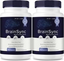 rize labs BrainSync Capsules – Daily Focus & Clarity Fórmula con un Blend Equilibrado para la Alerta y el Soporte de Memoria TENIDO Píldoras fáciles de tomar para uso diario (120 cápsulas)