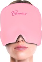TheraICE Headache Relief Cap, Migraine Ice Pack Mask Products, Women Cooling Gel Hat, Face Cold Compress Head Wrap para su estrés. Gran regalo de cumpleaños para mamá, hermana, abuela, novia, &amp; profesor