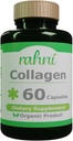 Suplemento colágeno para mujeres y hombres, con ácido hialurónico " vitamina C, reducir las arrugas, mejorar la calidad de su piel, uñas y cabello, 60 cápsulas