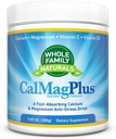 Calcio Magnesio Powder Suplemento - CalMag Plus con Vitamina C & D3 - Gluten Gratis, No GMO - Calma Natural Cal Mag Bebida - Cal-Mag para los músculos - Calma sueño Magnesio Bebida Polvo - Calcio Suplemento