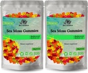 BIO VITALICA Sea Moss Gummies – con Fledderwrack & Burdock Root – Wildcrafted Gel + Powder – Vegan, Keto, Non-GMO, Gluten-Free – Fruity Mineral-Rich Gummies – 50 Conde (2 Pack)