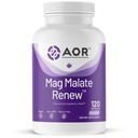 AOR, Mag Malate Renew, Supports a Healthy Heart, Muscle Function and Energy, Magnesium Supplement, 120 servings (120 cápsulas)