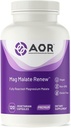 AOR, Mag Malate Renew, Supports a Healthy Heart, Muscle Function and Energy, Magnesium Supplement, 120 servings (120 cápsulas)