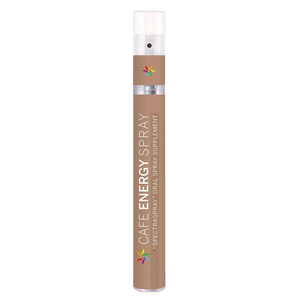 SpectraSpray Vegan Cafe Energy Spray - Vitamina B12 &amp; 5 MG Caffeine