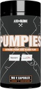Axe &amp; Sledge Supplements PUMPIES Nitric Oxide Booster con VasoDrive-AP y Nitrosigine, Aumentar las bombas, el rendimiento y la recuperación, 20 Servimientos, 100 cápsulas