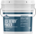 Elementos terrestres Acai Berry Powder, libre de gluten, resealable BPA-Free Bucket