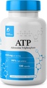 ATP Capsules - 120 Capsules - Adenosine Triphosphate Disodium - 400mg por Serving - energía más fuerte resistencia