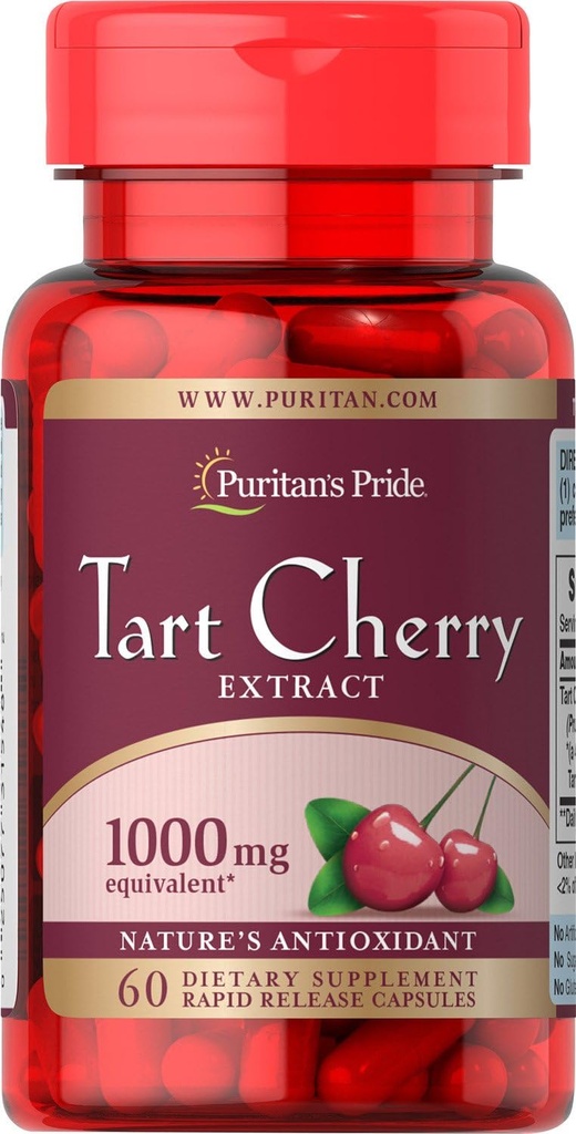 Puritans Pride Tart Cherry Extract 1000 Mg