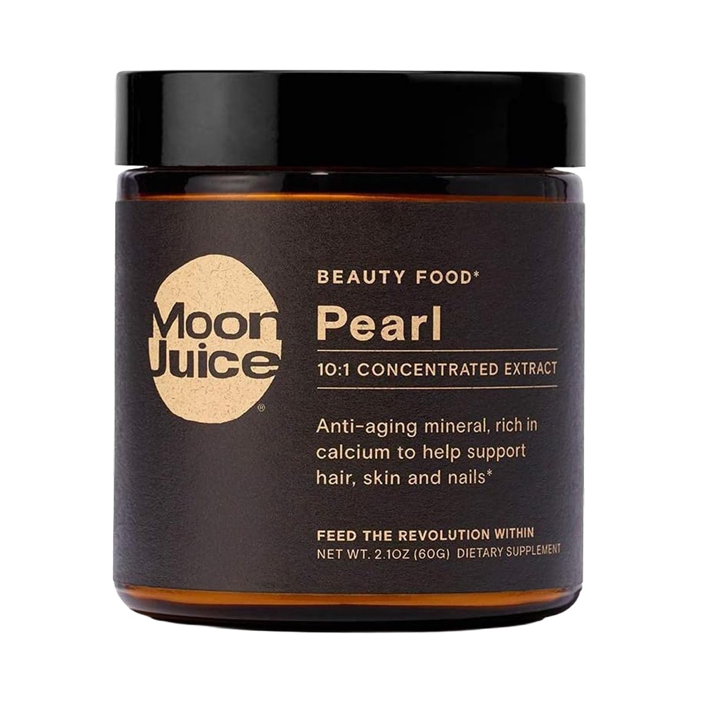 Moon Juice Pearl - Powder Extract Supplement (10:1 Concentrated Extract) - Anti-Aging, Antioxidant &amp; Collagen Production - Sosteniblemente-Sourced, Non-GMO, Gluten-Free (2.1oz, 30 Servings)