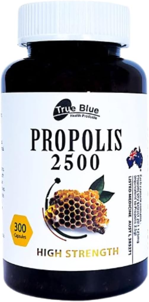 True Blue Propolis 2500 Premium High Strength 300 cápsulas