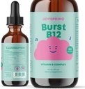 JoySpring B-Complex &amp; Vital Vits with Magnesium Drops Bundle ← Niños de origen natural Vitaminas &amp; Minerales ← Non-Alcohólico, Sugar-Free Liquid Formula ← Vegan " Vegetarian Liquid Drops Suplemento