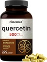 NatureBell Quercetin 500mg Por Serving, 300 Capsules ← Ultra Strength Bioflavonoid Suplemento para Immune Support peru Third-Party Tested, Non-GMO, Gluten-Free
