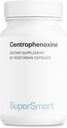 Supersmart - Centrophenoxine 500mg por día (DMAE > pCPA) - Suplemento Nootrópico Silencioso No GMO &amp; Gluten Gratis - 60 cápsulas vegetarianas