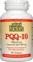 Factores naturales, PQQ-10, apoya la energía y el envejecimiento saludable, suplemento dietético, 60 softgels (60 porciones)