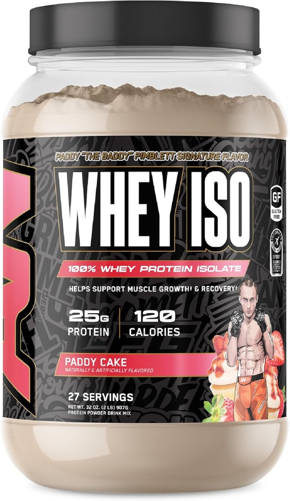 Todo Negro Todo 25g Whey Protein Powder  Paddy Strawberry Shortcake ← Whey Protein Isolate