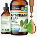 BIO KRAUTER Gymnema Sylvestre Extract Drops - Alcohol y azúcar gratis - Vegan Gymnema Leaf Extract 4 Fl.Oz.