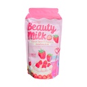 Belleza Milk Japonesa Collagen Bebida STRAWBERRY - 50.000 mg Collagen hidrolizado, 6.3 Ounce (Pack of 1)