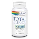 SOLARAY Colon de limpieza total - Fórmula de Colón potente y suave con Citrato de Magnesio, Quercetina, Elm resbaladizo, Senna, Cas Sagradacara, Aloe Vera, Garra de gato - Garantía de 60 días, 30 Servimientos