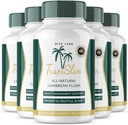 Tropislim, Tropislim All Natural Caribbean Flush, Weight Loss Supplement, Tropislim Slimming Capsules for Women, Healthy Lifestyle + Leaner Physique, Tropical Reviews (300 cápsulas)